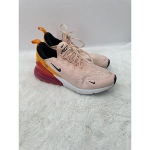 Nike Air Max 270 Womens Size 8.5 Pink Running Athletic Shoes Sneakers AH6789-603